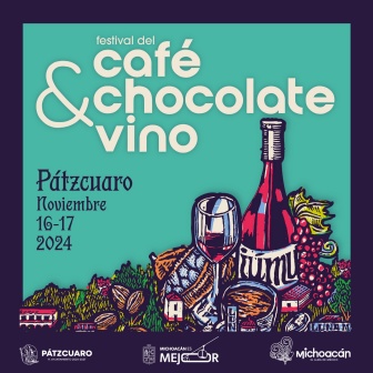 Festival del chocolate, café y vino en Pátzcuaro 