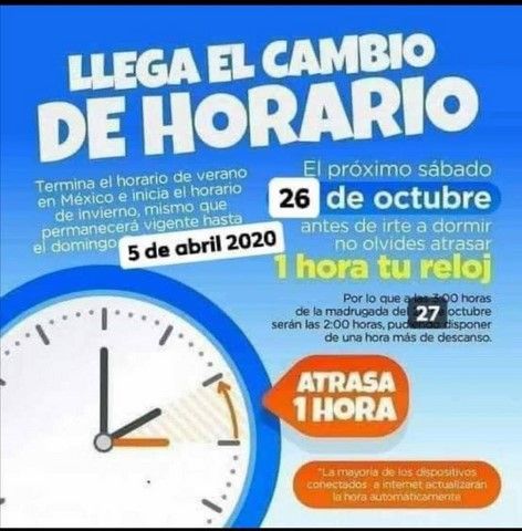 Alerta con el cambio de horario - Informativo La Región