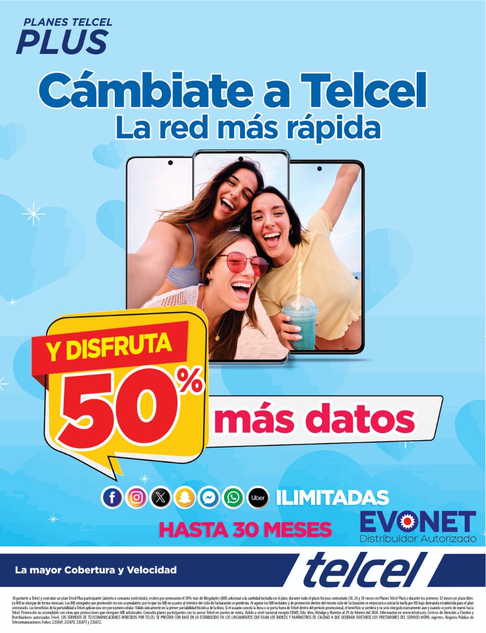 Cámbiate a Telcel – Evonet Zitácuaro